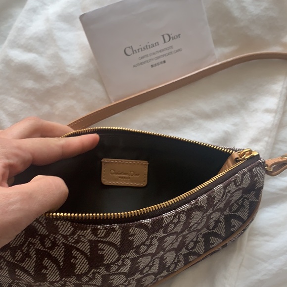 Christian Dior Diorissimo mini saddle pochette - Picture 7 of 9